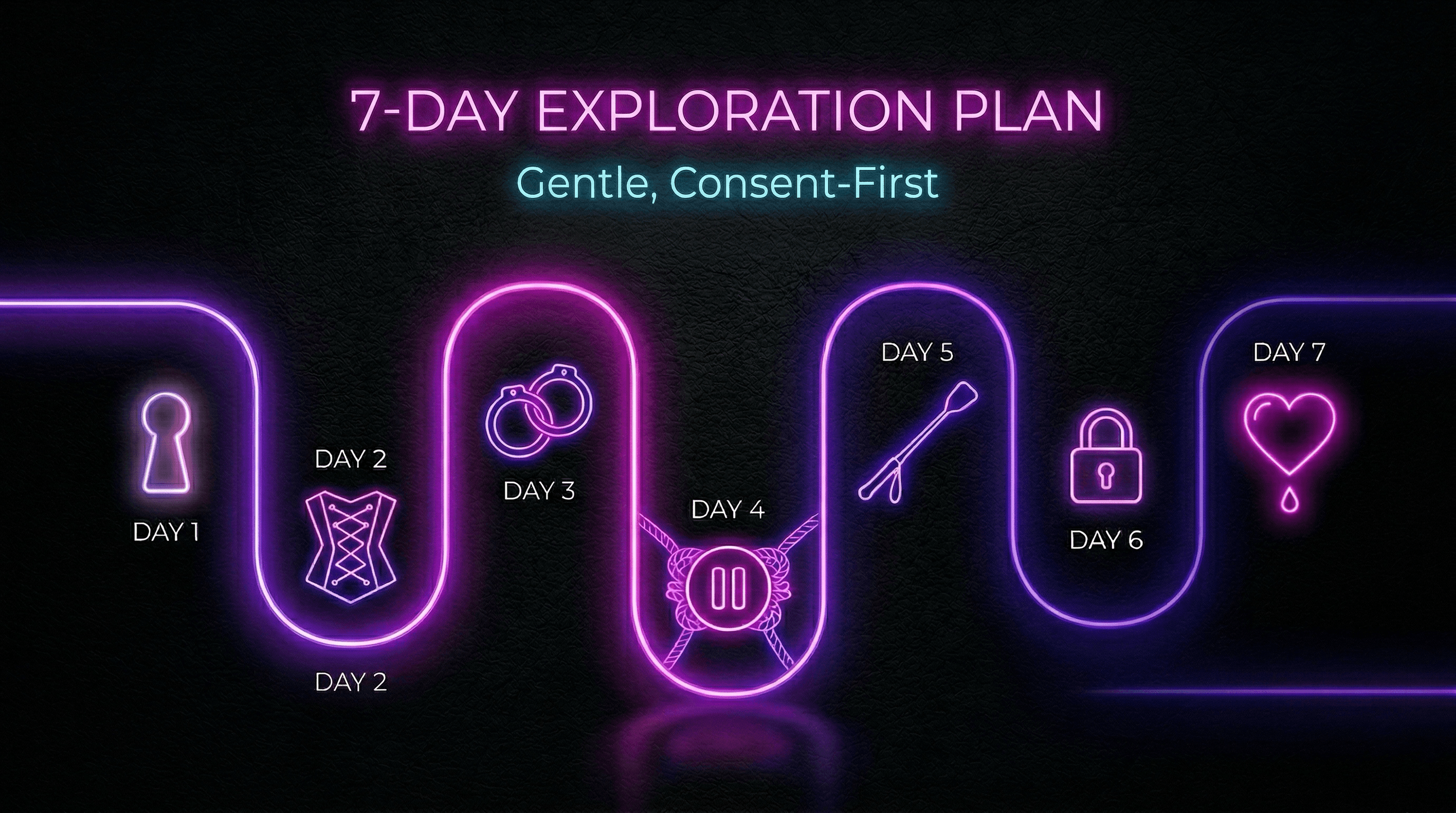 A Beginner's 7-Day Exploration Plan (Gentle, Consent-First)